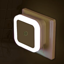 Load image into Gallery viewer, LED Night Light Mini Light Sensor Control 110V 220V EU US Plug Energy Saving Lamp