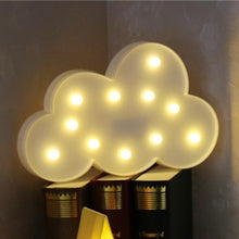 Load image into Gallery viewer, Lovely Cloud Star Moon LED 3D Light Night Light Kids Gift Toy For Baby Children