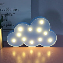 Load image into Gallery viewer, Lovely Cloud Star Moon LED 3D Light Night Light Kids Gift Toy For Baby Children