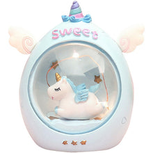 Load image into Gallery viewer, Cartoon Unicorn LED Night Light Baby Nursery Lamps Table Decorative Light Children Kids Toys